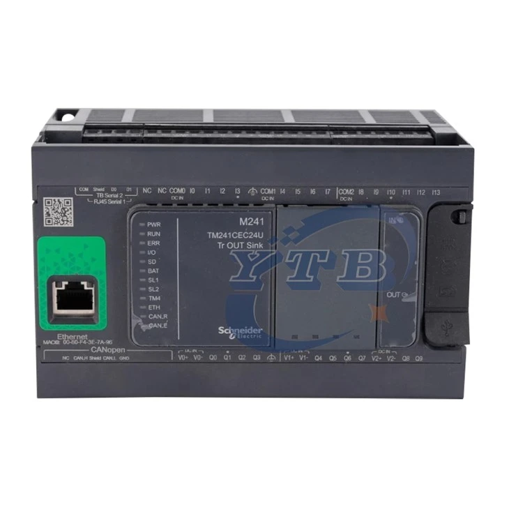 Schneider TM241CEC24U M241 24I/O Motion PLC